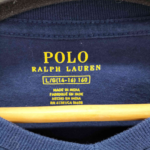 ポロラルフローレン POLO RALPH LAUREN ポニー刺繍 Vネック S/S Tシャツ レディース L