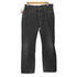 ドゥニーム Denime ボタンフライブラックデニムパンツ メンズ US:32-33