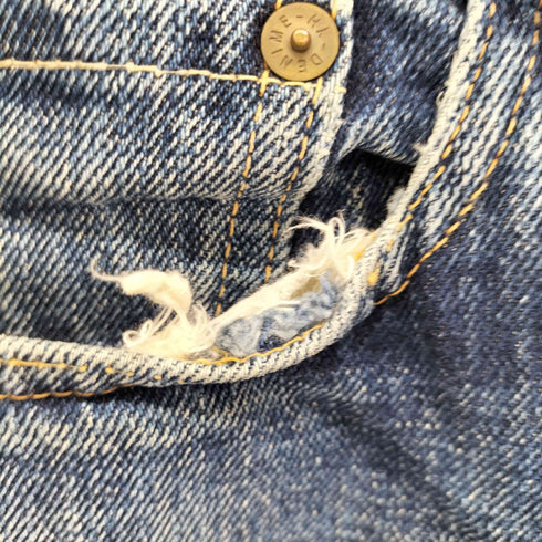 ドゥニーム Denime ジップフライデニムパンツ メンズ