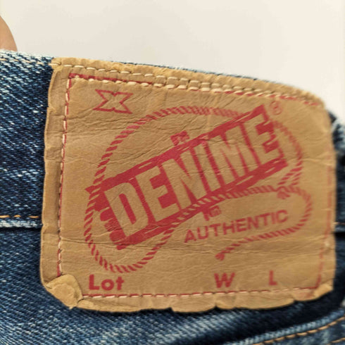 ドゥニーム Denime ジップフライデニムパンツ メンズ