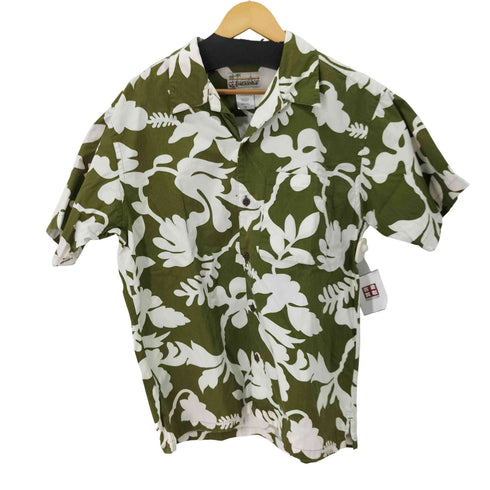 パタロハ pataloha 白タグ ショートスリーブ 開襟アロハシャツ メンズ import:M