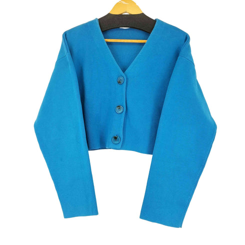 スライ SLY WASHABLE HG V/N CROP カーディガン レディース FREE