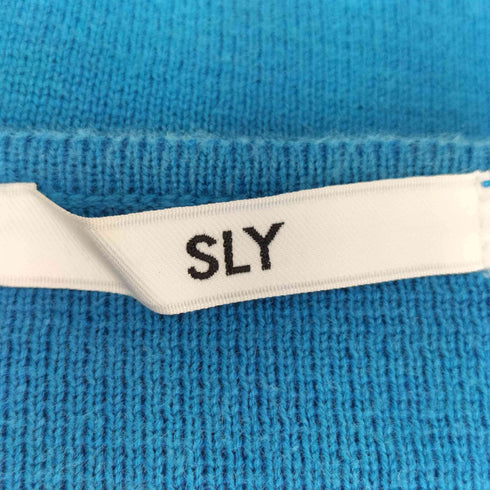 スライ SLY WASHABLE HG V/N CROP カーディガン レディース FREE