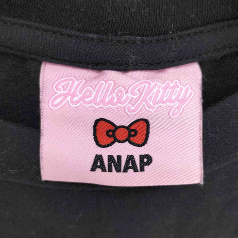 アナップ ANAP ラインストーン付きクロップドカットソー レディース FREE