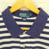 ポロバイラルフローレン Polo by RALPH LAUREN 90s ポニー刺繍ボーダー柄ポロシャツ メンズ JPN:XXL