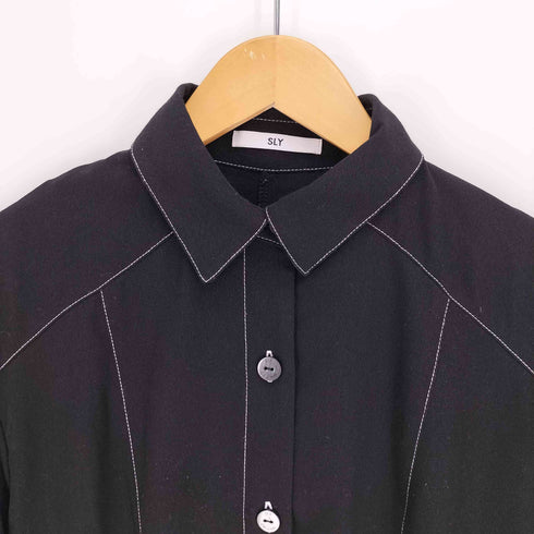 スライ SLY PETIT LEO TUCK SLEEVE ショートワンピース レディース JPN:1