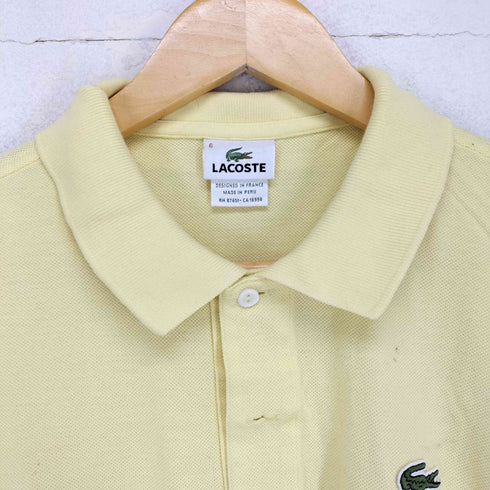 ラコステ LACOSTE ロゴ刺繍ポロシャツ メンズ 6