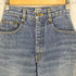 モスキーノジーンズ MOSCHINO JEANS バックポケットパッチ テーパードデニムパンツ レディース W60