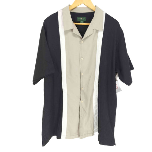 デヴィッドテイラー david taylor 開襟半袖シャツ メンズ JPN:XL