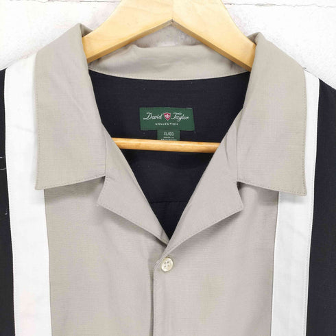 デヴィッドテイラー david taylor 開襟半袖シャツ メンズ JPN:XL