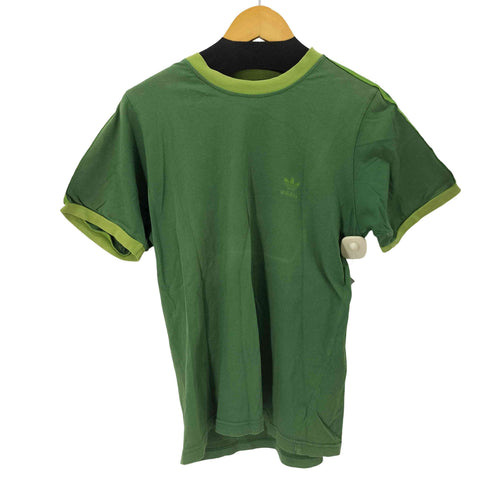 アディダスオリジナルス adidas Originals トレフォイルロゴ サイドライン リンガーTシャツ 万国旗タグ メンズ O