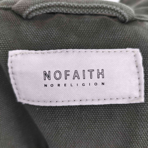 NOFAITH NORELIGION ダメージ加工ダックジャケット メンズ