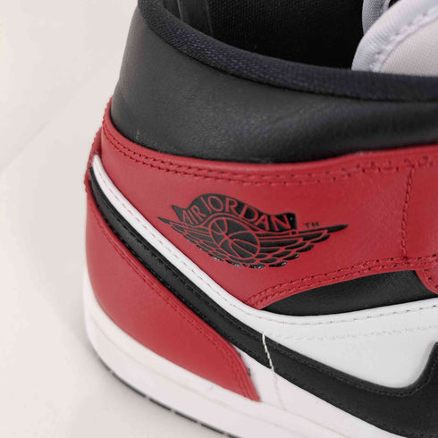 ナイキ NIKE AIR JORDAN 1 MID CHICAGO BLACK TOE メンズ JPN:25.5