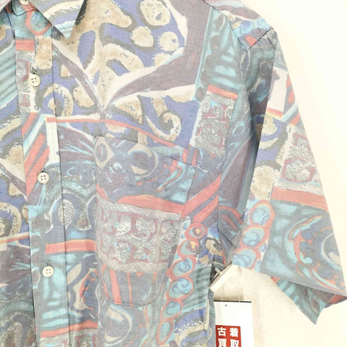 WHEIT OKK 総柄シャツ メンズ JPN:M
