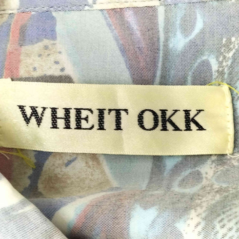 WHEIT OKK 総柄シャツ メンズ JPN:M