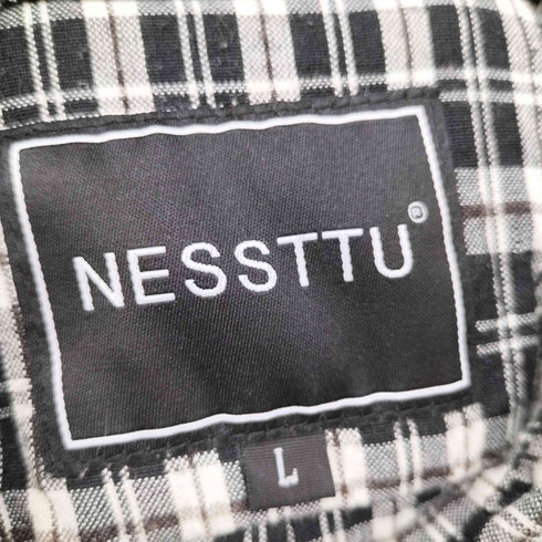 NESSUTTU チェックボタンダウンシャツ メンズ JPN:L
