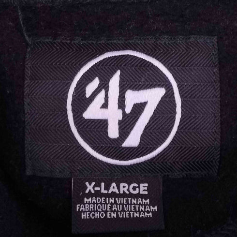 フォーティセブンブランド 47 BRAND チームロゴプリントプルオーバーパーカー メンズ JPN:XL