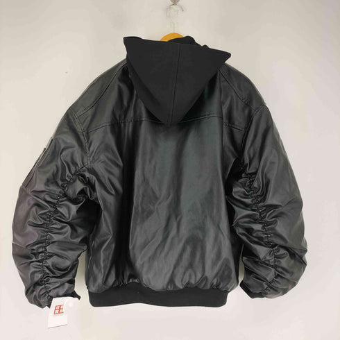 ANSWER ME フェイクレザージャケット メンズ JPN:XL