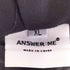 ANSWER ME フェイクレザージャケット メンズ JPN:XL