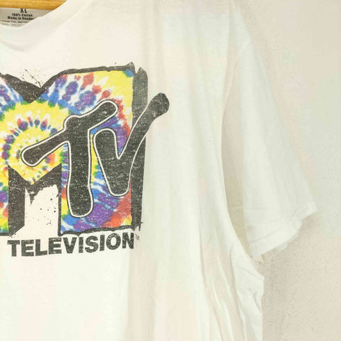 フロントプリントクルーネックTシャツ メンズ JPN:XL