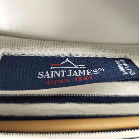 セントジェームス SAINT JAMES フランス製 ボーダー ボートネック バスクシャツ メンズ FR:40
