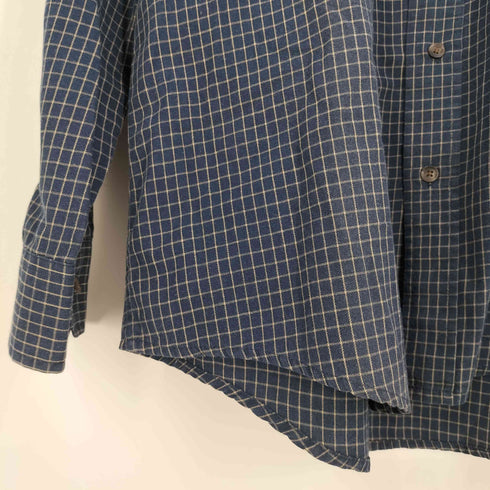 ピューリタン PURITAN ブロックチェック ボタンダウンシャツ メンズ import:M