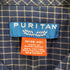 ピューリタン PURITAN ブロックチェック ボタンダウンシャツ メンズ import:M