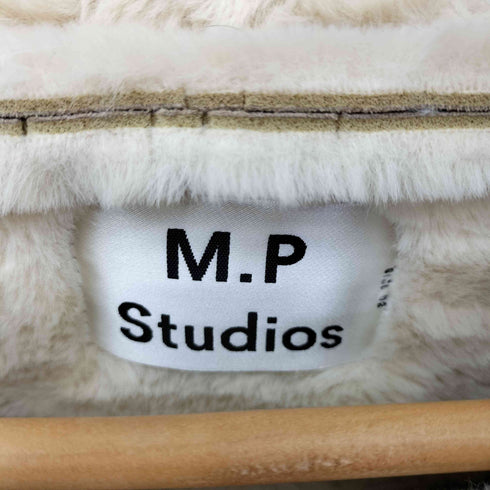 エムピーストゥディオス M.P Studios ボア ライダース ムートンジャケット メンズ