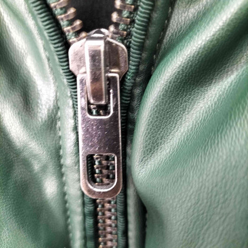 ザラ ZARA FAUX LEATHER PUFFER JACKET メンズ 28