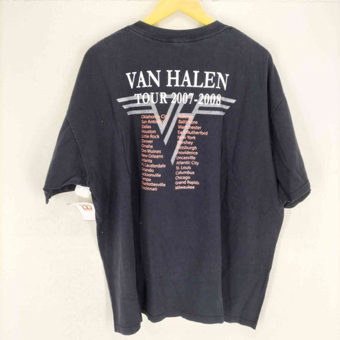 アンビル Anvil 00s 2007-2008 TOUR 両面プリントバンドTシャツ メンズ 2X