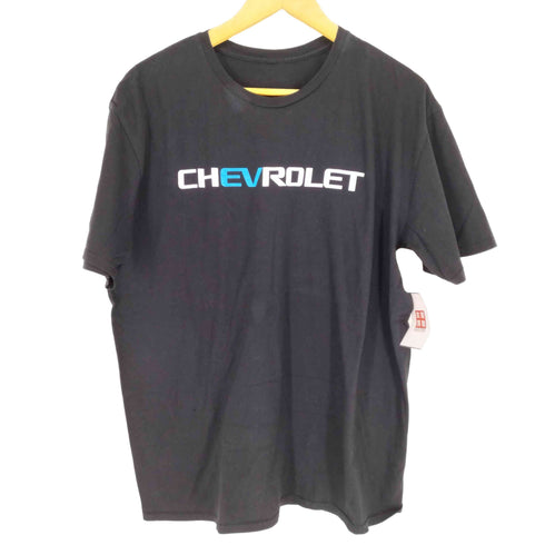 企業ロゴプリントクルーネックTシャツ メンズ