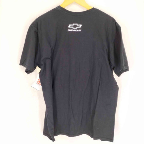 企業ロゴプリントクルーネックTシャツ メンズ