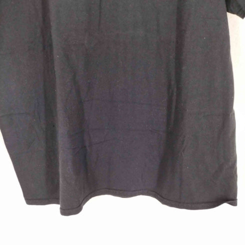 企業ロゴプリントクルーネックTシャツ メンズ