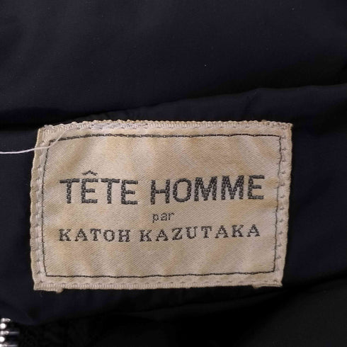 テットオム TETE HOMME ロングダウンジャケット メンズ