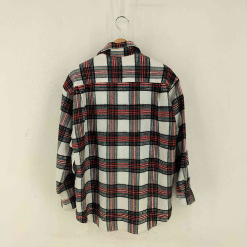 tomy cort チェックネルシャツ メンズ import:L