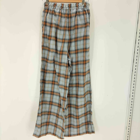 メゾンスペシャル MAISON SPECIAL Plaid Pattern Easy Pants レディース JPN:38