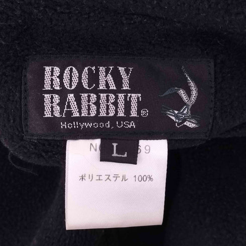 rocky rabbit リバーシブルフリースベスト メンズ JPN:L