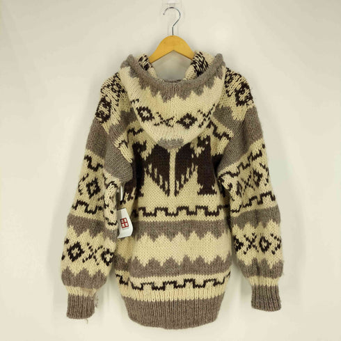 GEMBODY 総柄 ウール カウチン ニット ジャケット メンズ import:M