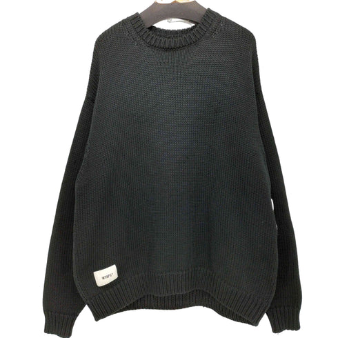 ダブルタップス WTAPS 2022AW サイズ04 クロスボーン クルーネックニット メンズ 04