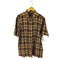 ステューシー Stussy 00S ワンポイントロゴ刺繍 S/S チェックシャツ メンズ JPN:XL
