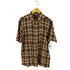 ステューシー Stussy 00S ワンポイントロゴ刺繍 S/S チェックシャツ メンズ JPN:XL