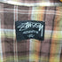 ステューシー Stussy 00S ワンポイントロゴ刺繍 S/S チェックシャツ メンズ JPN:XL