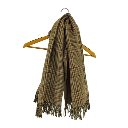 アクアスキュータム AQUASCUTUM ウール100% タータンチェックマフラー レディース
