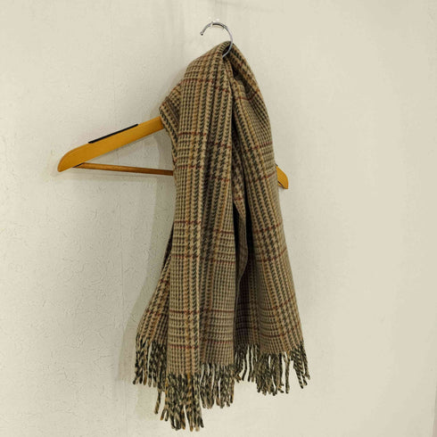 アクアスキュータム AQUASCUTUM ウール100% タータンチェックマフラー レディース
