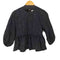デミルクスビームス Demi-Luxe BEAMS ジャカード ペプラムブラウス レディース JPN:36