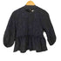 デミルクスビームス Demi-Luxe BEAMS ジャカード ペプラムブラウス レディース JPN:36