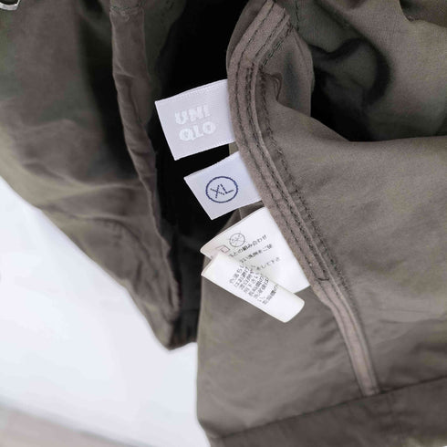 ユニクロ UNIQLO OLD ワンポケットジップ ドローコードジャケット メンズ JPN:XL