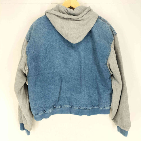 Basic フーディーデニムスタジャン メンズ JPN:L