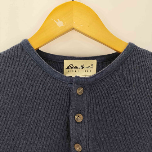 エディーバウアー Eddie Bauer 90s-00s ヘンリーネック コットンカットソー メンズ JPN:S