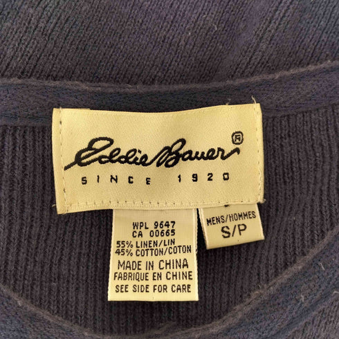 エディーバウアー Eddie Bauer 90s-00s ヘンリーネック コットンカットソー メンズ JPN:S